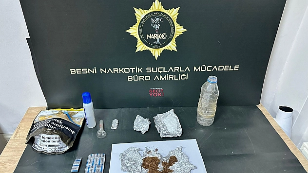 Uyuşturucu operasyonunda 1 kişi tutuklandı