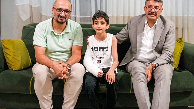 Vali Çelik'ten, Elyasa'ya geçmiş olsun ziyareti