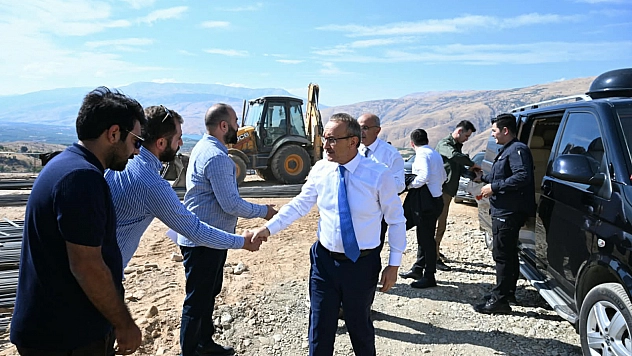 Vali Yavuz projeleri yerinde inceledi