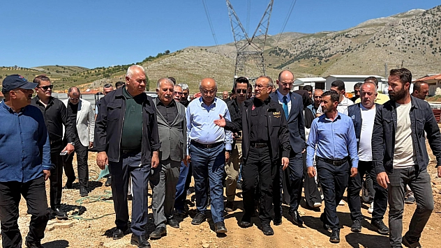 Vali Yavuz ve Başkan Er sahaya indi| Kırsal konut projeleri yerinde incelendi