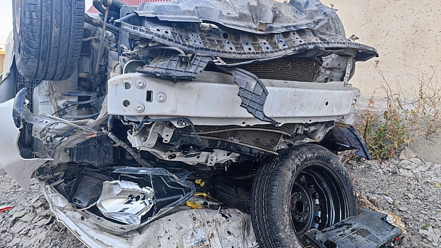 Van'da trafik kazası!