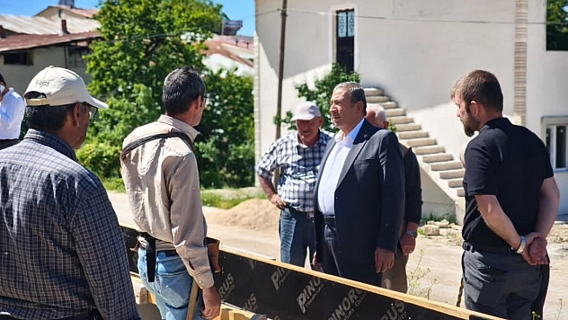 Kültür merkezinin temeli atıldı