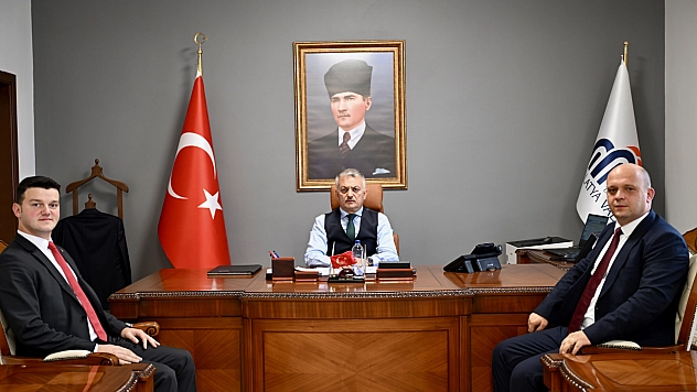 Yeni kaymakamlardan ilk ziyaret