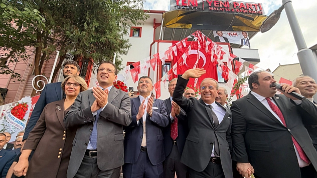 YENİ Parti'nin Malatya il binası açıldı