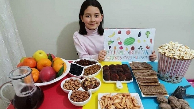 Evde kutladılar
