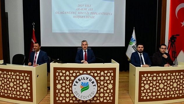 Meclis olağanüstü toplantısı yapıldı