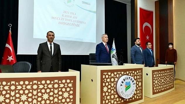 Yeşilyurt Belediye Meclisi toplandı