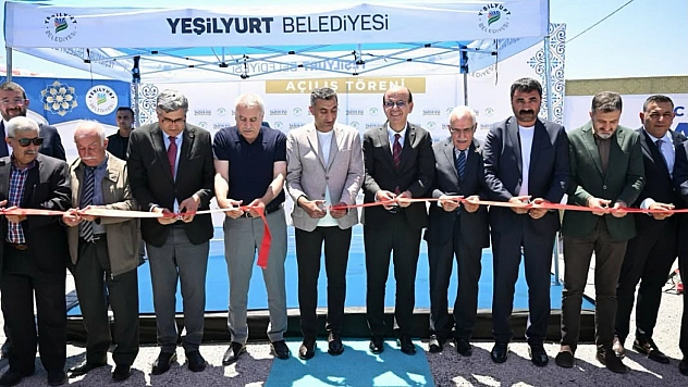 İlhan Geçit sözünü tuttu, Yeşilyurt'ta üçüncü eser hizmete açıldı!