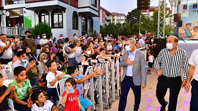 Yeşilyurt'ta çocuk şenliği
