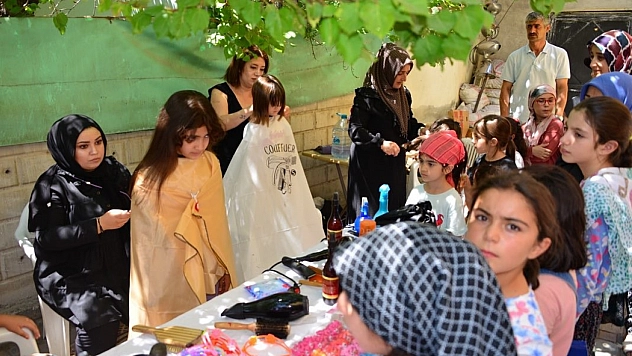 Yeşilyurt'ta çocukların yüzü gülüyor