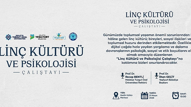 Malatya'da 'Linç Kültürü' konuşulacak
