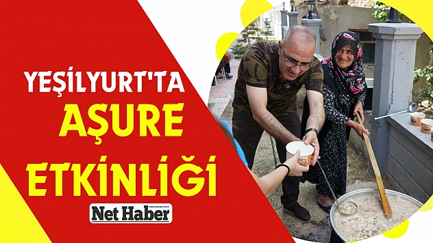 Yeşilyurt'ta aşure etkinliği