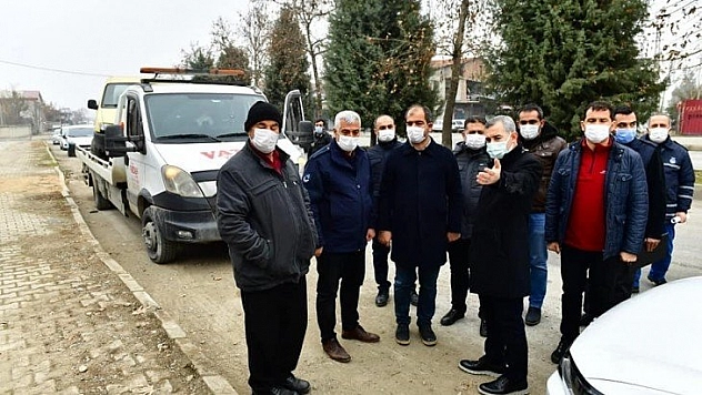 Hurda araçlar toplanıyor