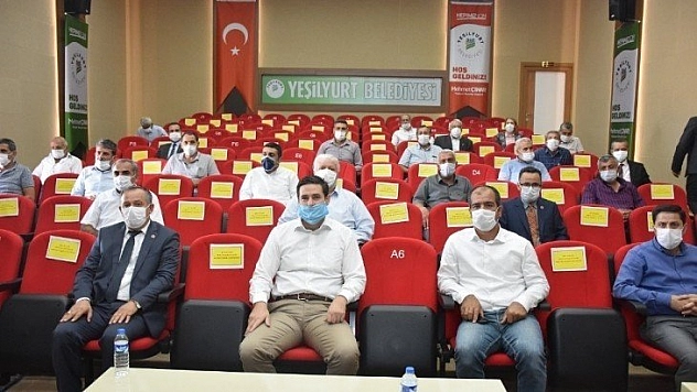 Muhtarlara Covid-19 anlatıldı