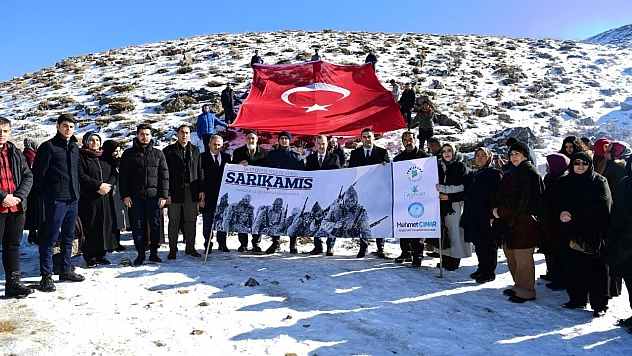 Sarıkamış şehitleri unutulmadı