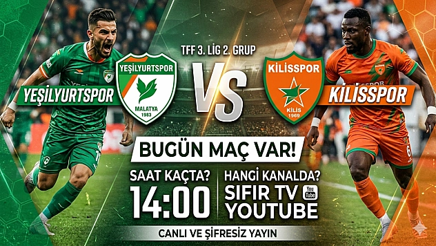 Yeşilyurtspor-Kilisspor Maçı Bugün Saat Kaçta, Hangi Kanalda?