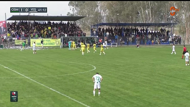 Yeşilyurtspor Osmaniye'ye Direnemedi