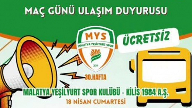 Malatya Büyükşehir ücretsiz taşıyacak