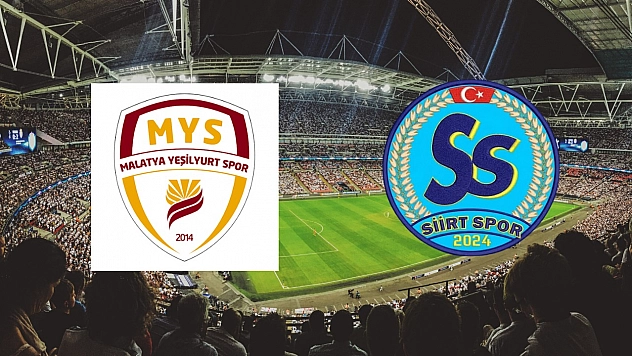Yeşilyurtspor-Siirtspor maçı bugün saat kaçta, hangi kanalda?