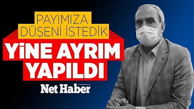 Yine ayrım yapıldı