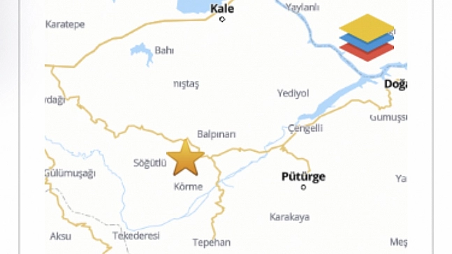 Malatya'da Deprem
