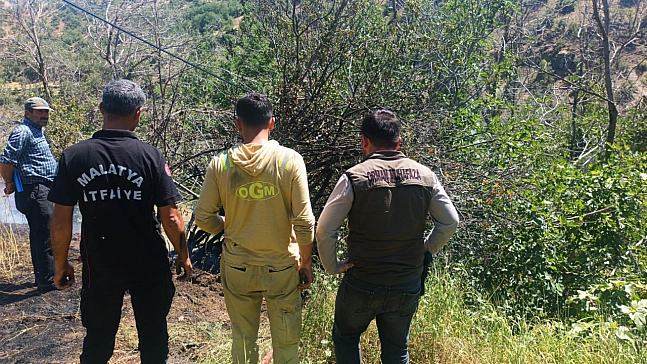 Malatya'da sıcaklar arttı, yangınlar başladı: Alevler 4 ilçeyi sardı