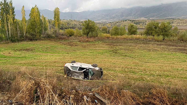 Malatya'da otomobil şarampole uçtu: 2 yaralı