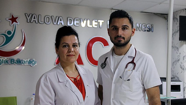 Anne oğul aynı hastanede 
