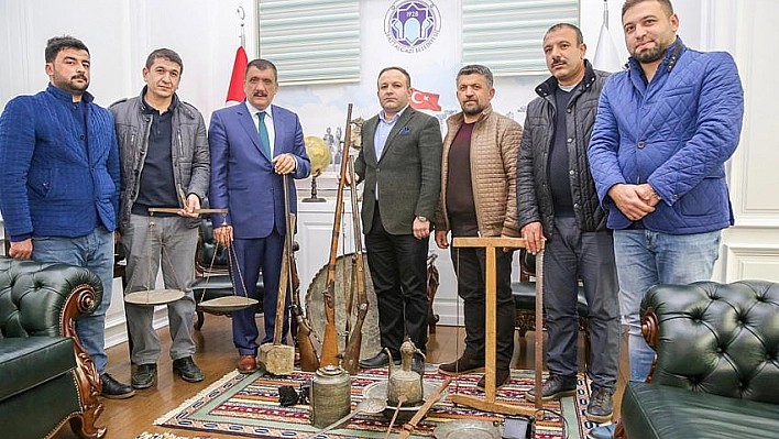 Kent müzesine bağışlar sürüyor 
