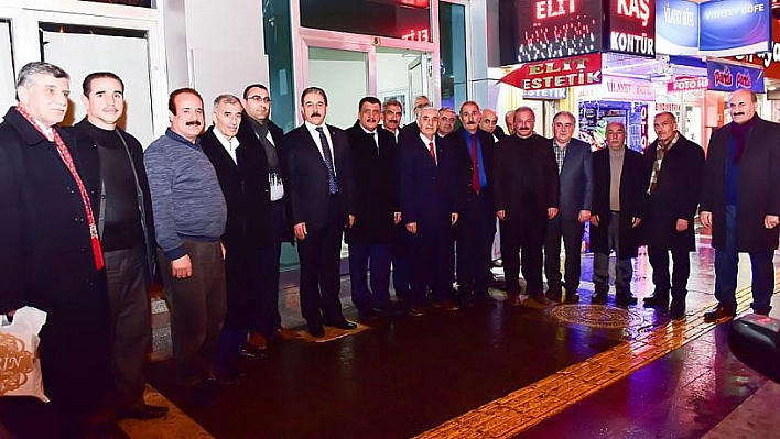 Esnaf temsilcileri ile istişare