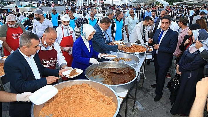 Çalık iftar çadırında