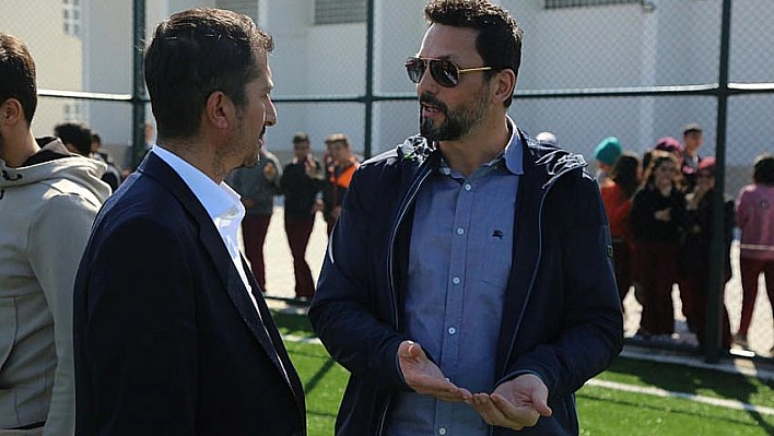 Futbolcular söyleşiye katıldı