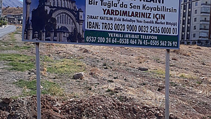 Camiye yardım
