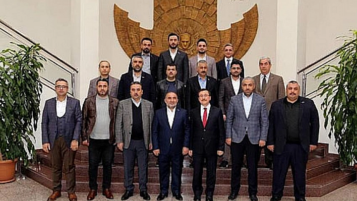 MÜSİAD heyeti Rektörlükte
