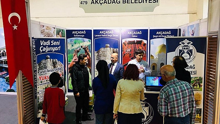 Akçadağ standı ilgi gördü 