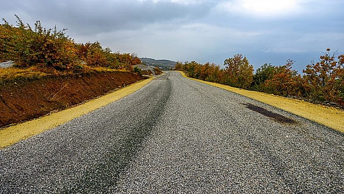 Doğanyol'da yollar daha güvenli 