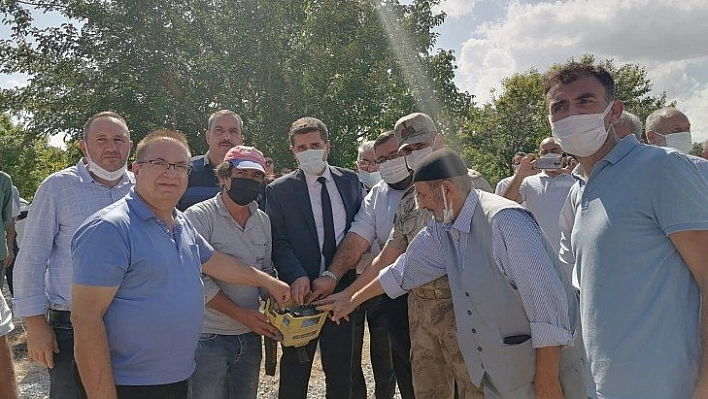 'Hz. Hamza Cami'nin temeli atıldı