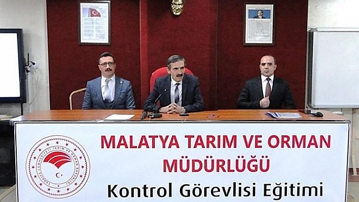 'Resmi Kontrol Görevlisi' eğitimi