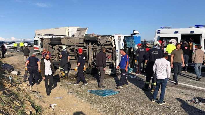 1 ayda 231 trafik kazası meydana geldi