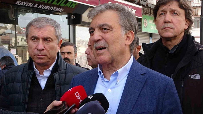 Abdullah Gül Malatya'da