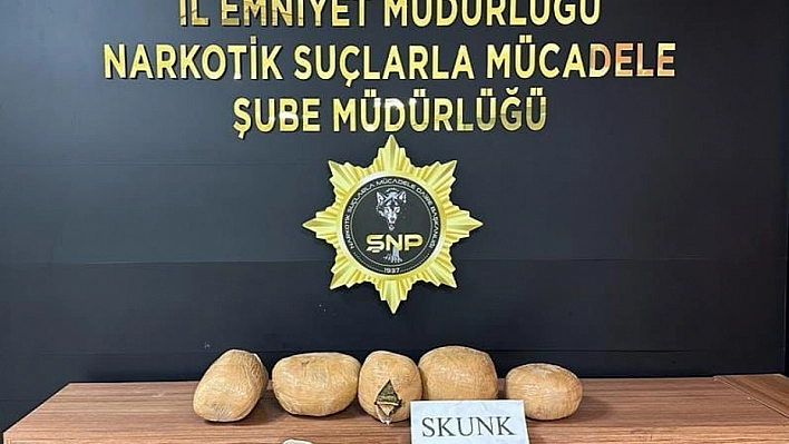 12 kilo sentetik uyuşturucu ele geçirildi