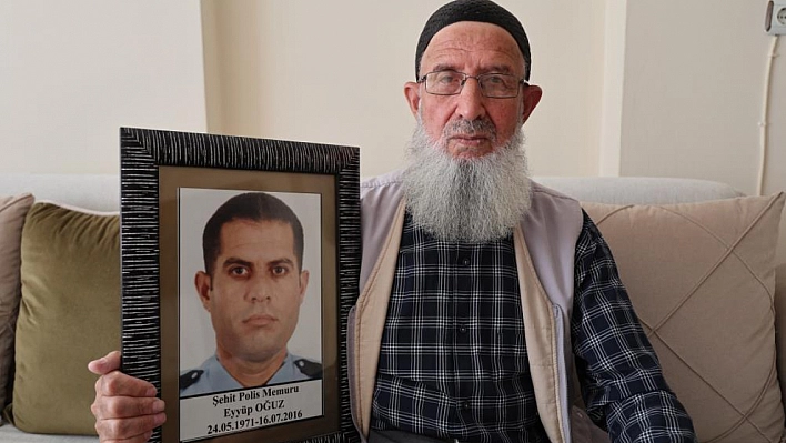 15 Temmuz şehidinin babası: '15 Temmuz gelince canımız ciğerimiz yanıyor'