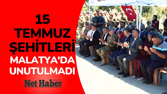 15 Temmuz şehitleri unutulmadı