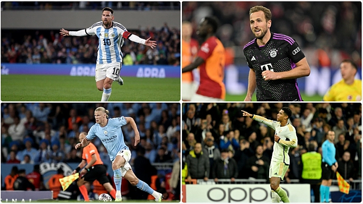 2023'e iz bırakan futbolcular 'Messi, Haaland, Bellinghan, Kane'