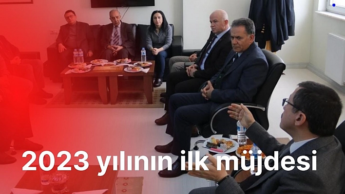 2023 yılının ilk müjdesi