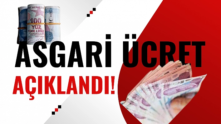 2024 asgari ücret açıkladı!