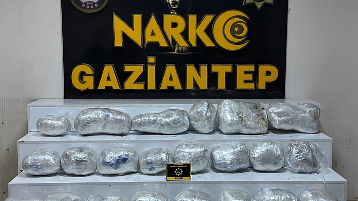 26 kilo skunk ele geçirildi