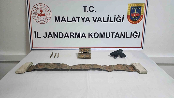 Malatya'da 3 bin 500 yıllık tarihi eser ele geçirildi