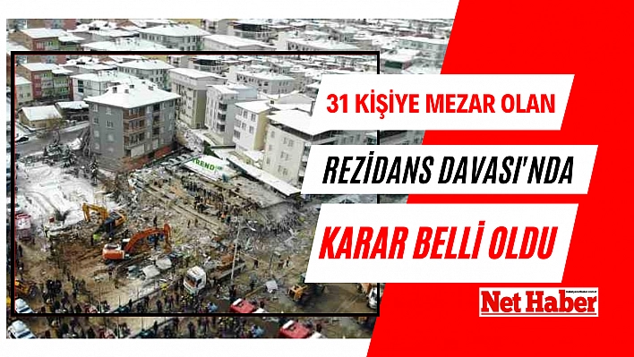 31 kişiye mezar olan rezidans davasında karar belli oldu