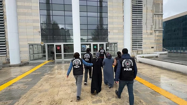 416 bin liralık eşya çalan şüpheliler yakalandı
